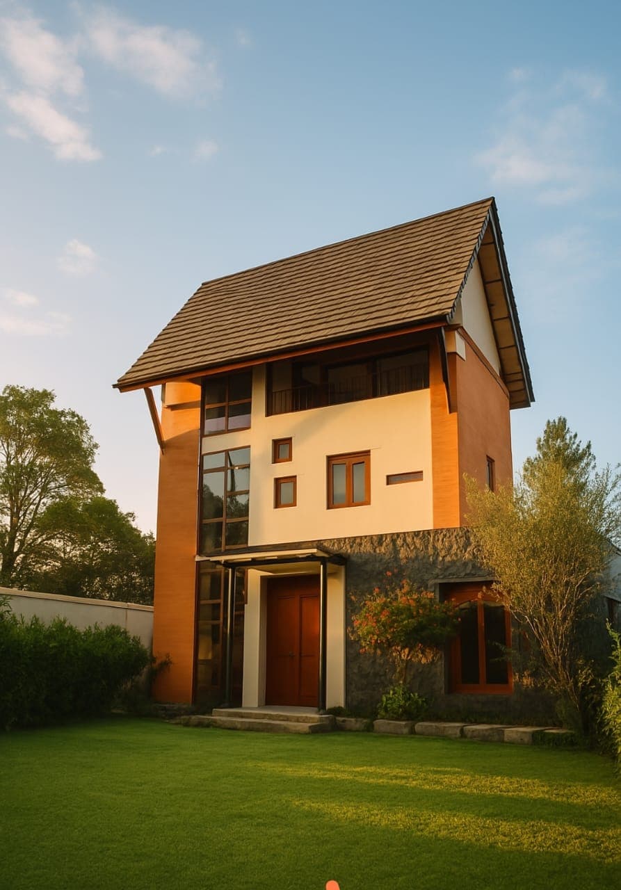 Tampak Depan AORI Guest House Malang