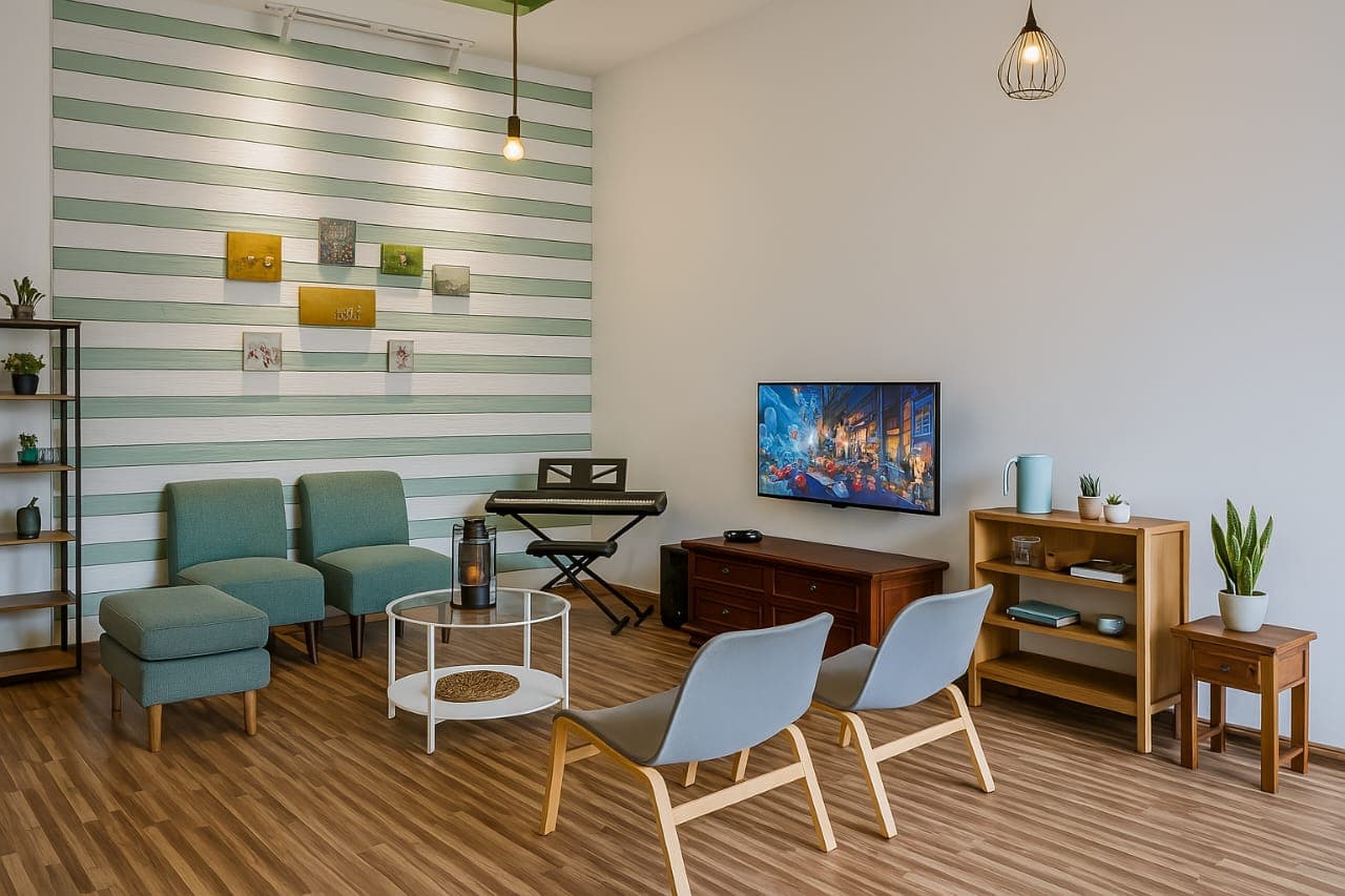 Lobby AORI Guest House Malang